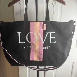 Victoria’s Secret Love Weekender Tote NWT
